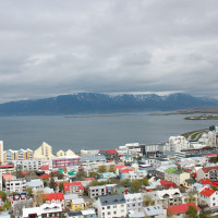 View from Hallgrímskirkja, Reykjavik